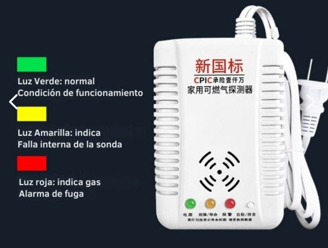 Alarma Detectora De Gas Natural