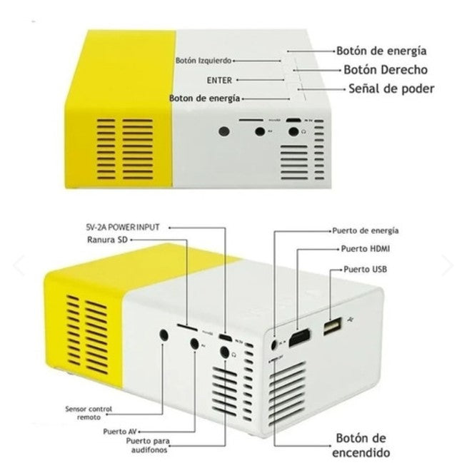 Mini Projector Portátil